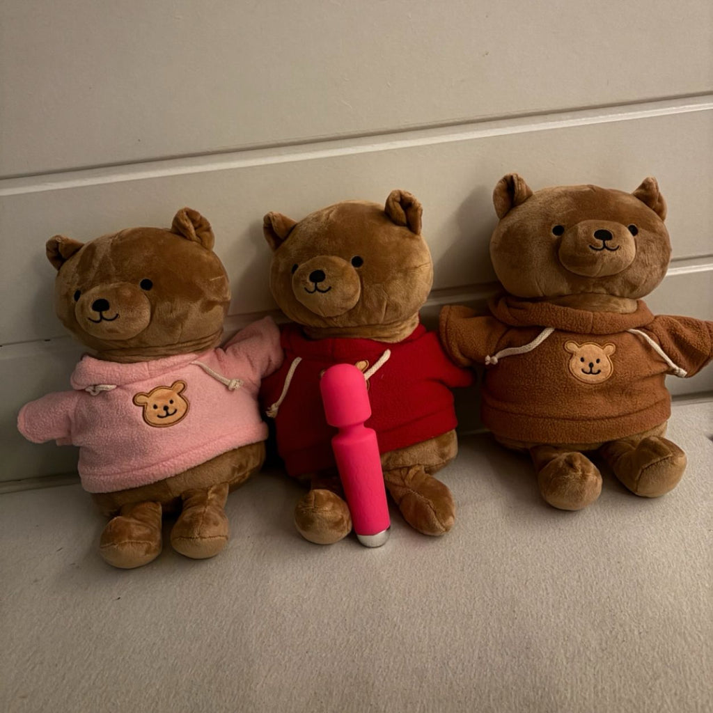 Desire17 Bear + Mini Wand — More Than Just a Cuddle. 🧸